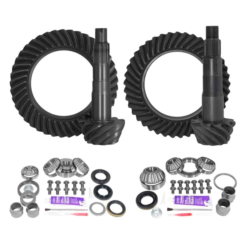 Yukon Gear & Axle — Yukon Ring & Pinion Gear Kit Front & Rear for Toyota 8.2/8IFS Diff (w/Factory Locker) 4.56 Ratio
Gear Kit Package - view 1