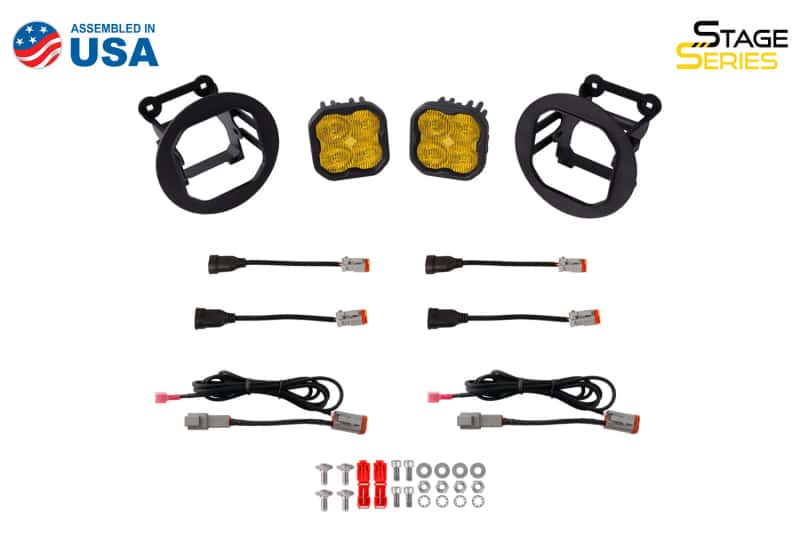 Diode Dynamics — Diode Dynamics SS3 Pro Type OB Kit ABL - Yellow SAE Fog - view 8