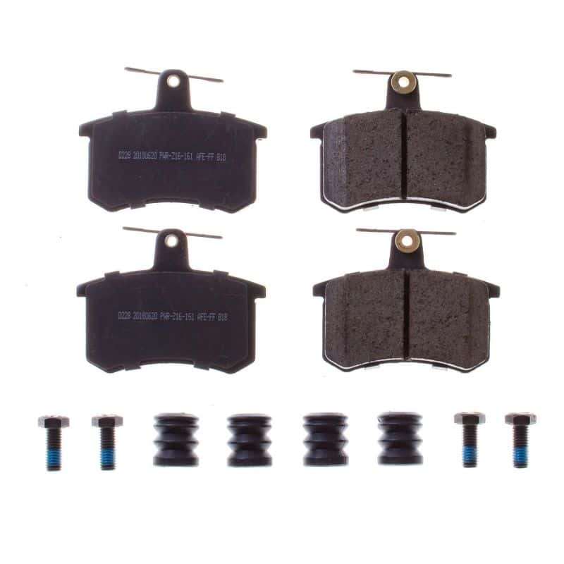 PowerStop — Power Stop 88-92 Audi 80 Rear Z17 Evolution Ceramic Brake Pads w/Hardware
Z17 Brake Pads - view 1