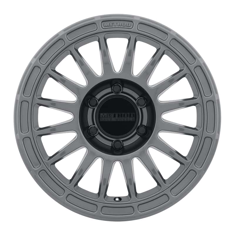 Method Wheels — Method MR314 17x8.5 0mm Offset 6x5.5 106.25mm CB Gloss Titanium Wheel - view 2