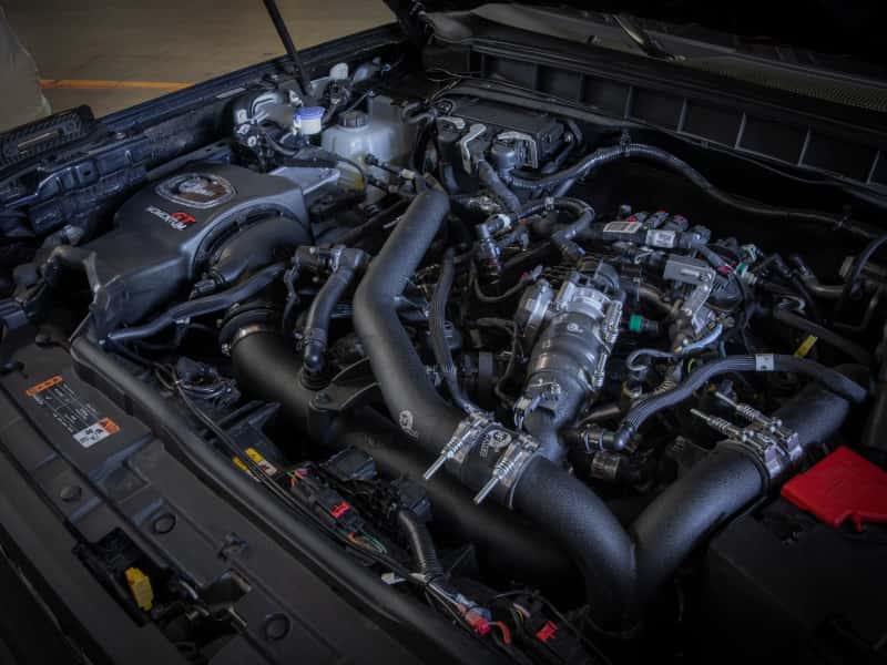 aFe — aFe Momentum GT Cold Air Intake System w/ Pro GUARD7 2021+ Ford Bronco V6-2.7L
Momentum GT Intake - view 8