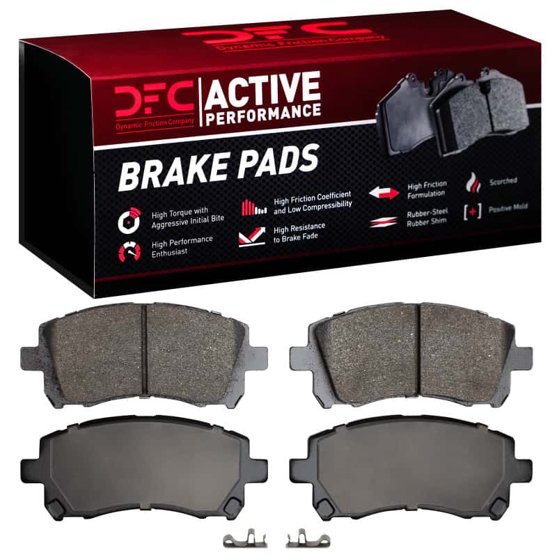 DFC — DFC 97-03 Subaru Outback Front Active Performance Pads - Low Metallic
DFC Brake Pad Set - view 4