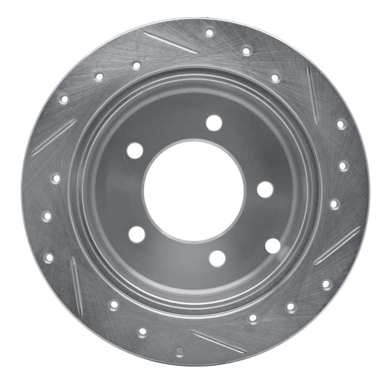 R1 Concepts — R1 07-17 Chrysler 200 Rear Left Drilled & Slotted Silver Brake Rotor
R1 Brake Rotor Drill - view 5