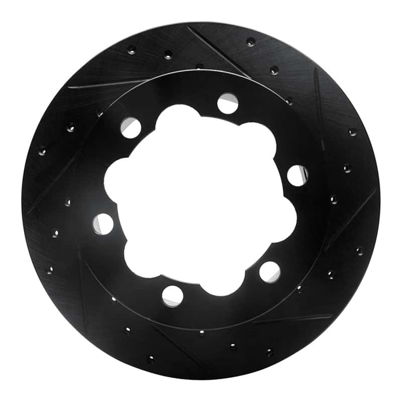 R1 Concepts — R1 02-06 Dodge Sprinter 3500 Rear Right Drilled & Slotted Black Brake Rotor
R1 Brake Rotor Drill - view 1