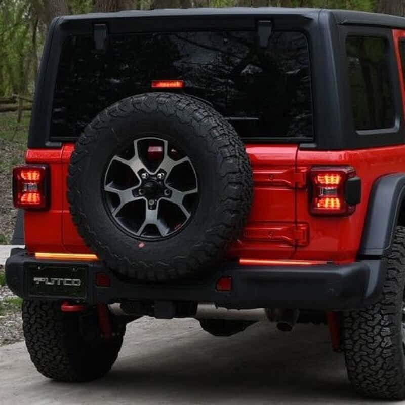Putco — Putco 2019+ RAM 1500/Jeep Wrangler JK/JL 18in Split Blade LED Tailgate Light Bar (Pair)
LED Light Bar - view 11