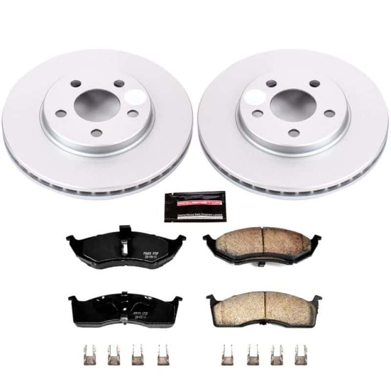 PowerStop — Power Stop 00-05 Dodge Neon Front Z17 Evolution Geomet Coated Brake Kit - view 1