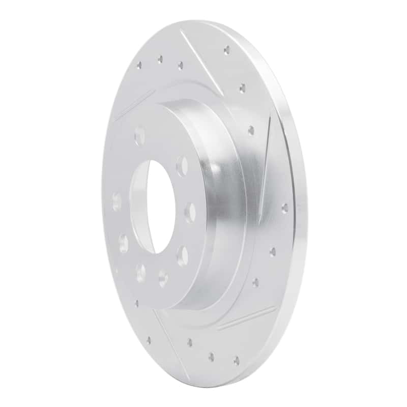 R1 Concepts — R1 06-10 Pontiac SOLSTICE Rear Right Drilled & Slotted Silver Brake Rotor
R1 Brake Rotor Drill - view 2