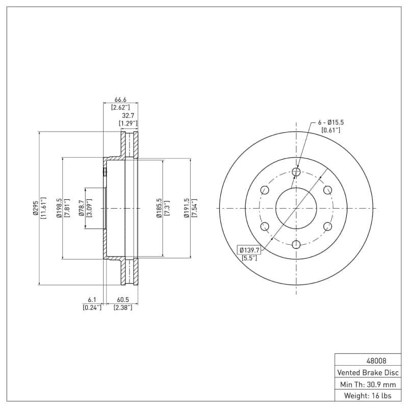 DFC — DFC 88-00 Cadillac Escalade Front GeoSPEC Coated Rotor
DFC Brake Rotor - view 6