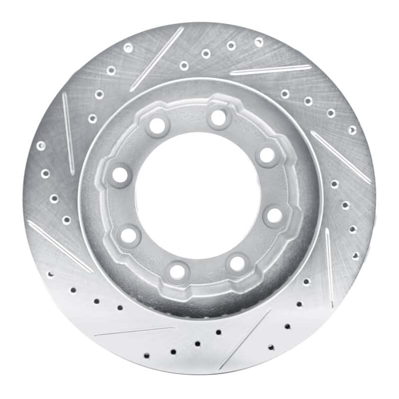 R1 Concepts — R1 77-00 Chevrolet V30 & V3500 Pickup Front Right Drilled & Slotted Silver Brake Rotor
R1 Brake Rotor Drill - view 5