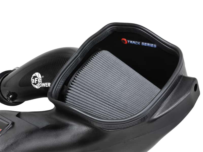 aFe — aFe 23-24 Ford F150 Raptor R V8 5.2L Supercharged Track Series Air Intake w/ PDS Filter
Track Series Intake  - view 6