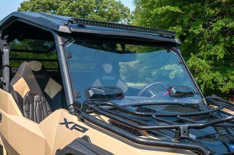Seizmik — Seizmik 16-23 Polaris General 1000 /4/XP Pro-fit Tool-Less Windshield Vented Poly UV - view 1