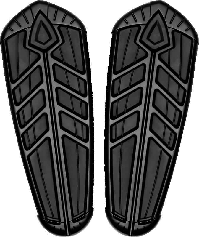 Kuryakyn — Kuryakyn Spear Driver Floorboard Inserts Satin Black - view 1