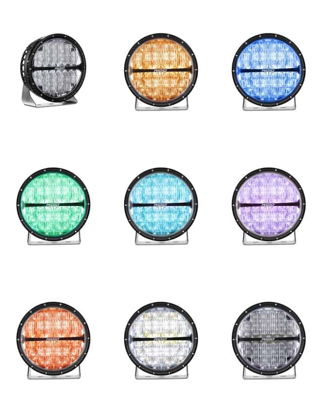 Rigid Industries — Rigid Industries 360-Series 9in LED Off-Road Drive Beam - RGBW
RGBW LED LAMP - view 3