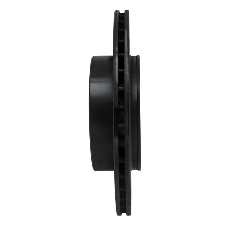 R1 Concepts — R1 02-10 Saab 9-5 Rear Right Drilled & Slotted Black Brake Rotor
R1 Brake Rotor Drill - view 3