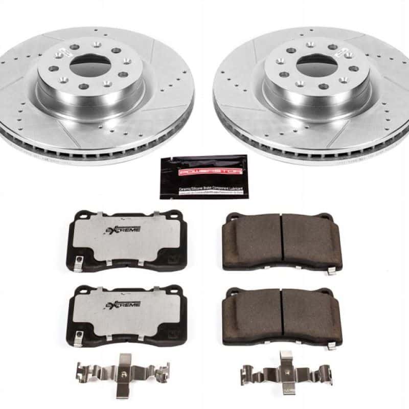 PowerStop — Power Stop 16-17 Cadillac CT6 Front Z26 Street Warrior Brake Kit - view 1
