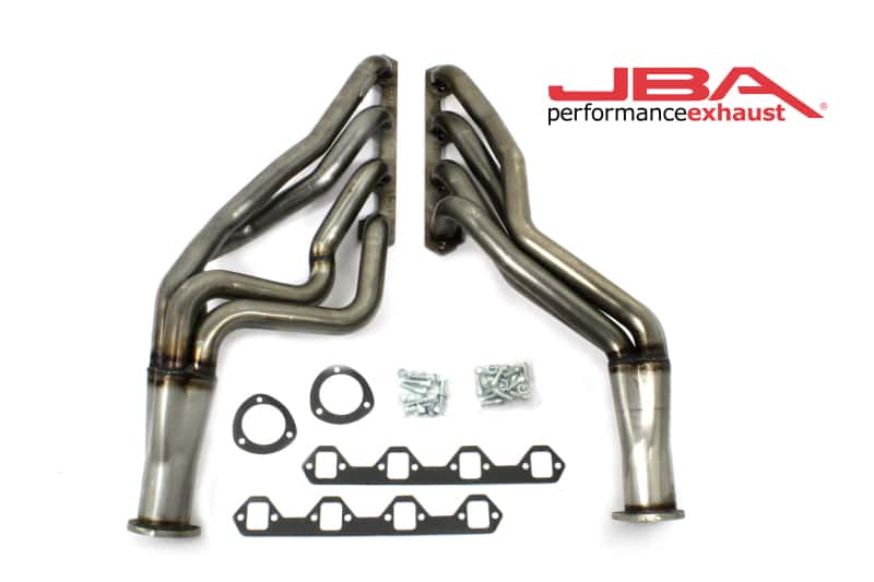 JBA — JBA 65-73 Ford Mustang 260-302 SBF T5/TKO/T56 Trans 1-3/4in Primary 304SS Long Tube Header
304 Long Tube Header - view 1