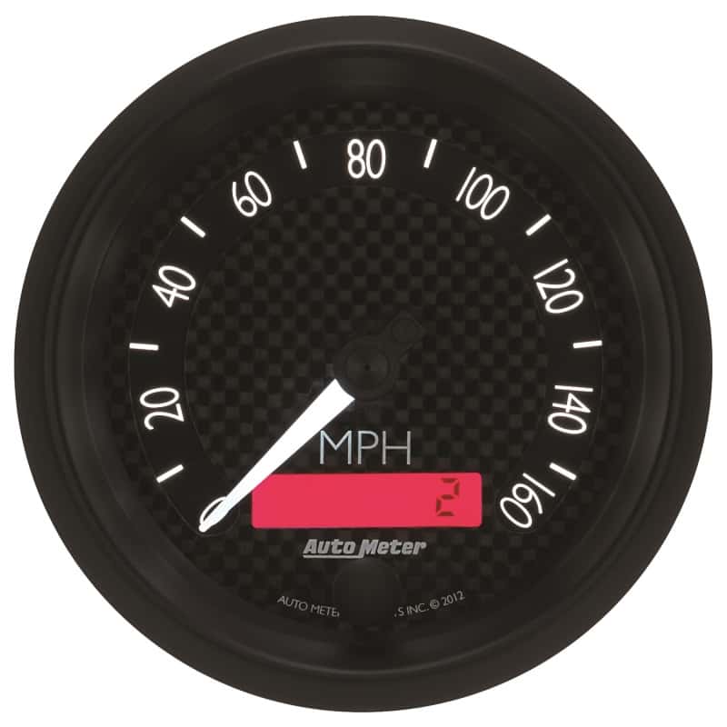 AutoMeter — Autometer GT Series 3-3/8in In Dash 0-160 MPH Electronic Programmable Speedometer
3-3/8" SPEEDO, 160 M - view 10