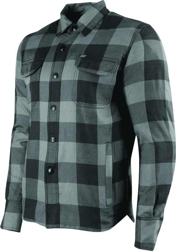 Speed and Strength — Speed and Strength True Grit Armored Moto Shirt Grey - 3XL - view 1
