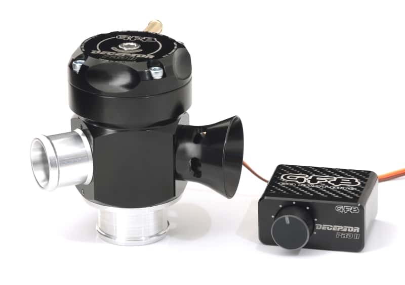 Go Fast Bits — GFB 01/14+ Subaru WRX Deceptor Pro II Motorised Blow Off Valve w/TMS Advantage- Adjust In Cabin
Electronic BOV/DV - view 1