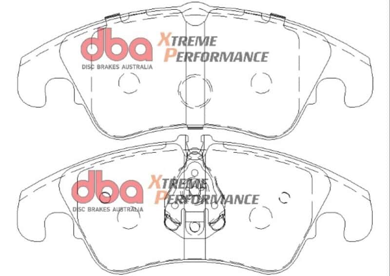 DBA — DBA 09-16 Audi A4 Wagon XP Performance Front Brake Pads
Brake Pad - view 1
