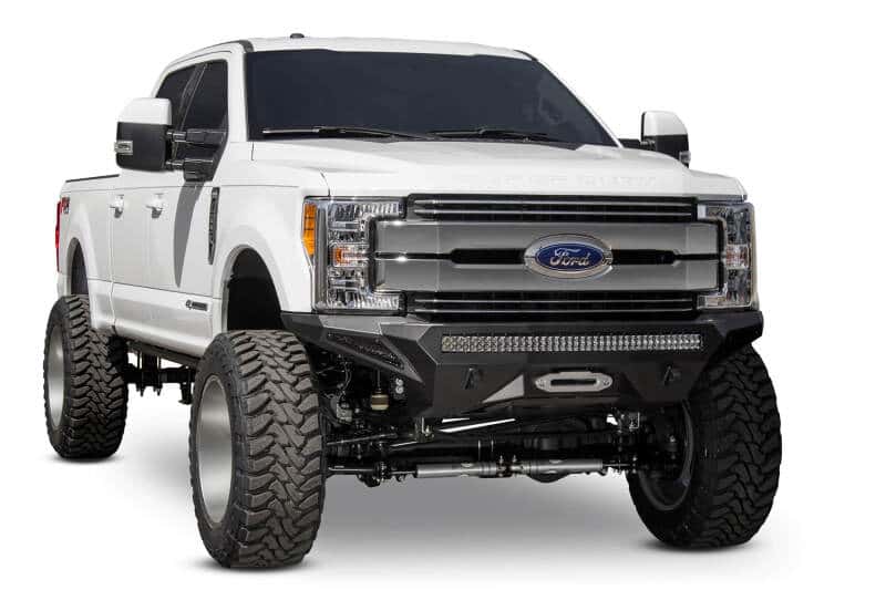 Addictive Desert Designs — Addictive Desert Designs 17-18 Ford F-250 Super Duty Stealth Fighter Front Bumper w/ Winch Mounts
Bumper- Front
Bumpers - view 12