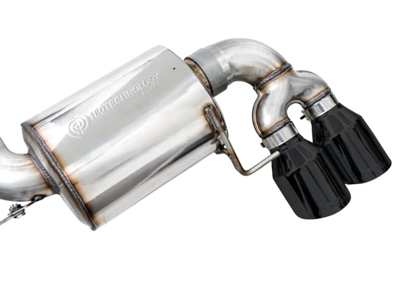 AWE Tuning — AWE Tuning 2019+ BMW M340i (G20) Resonated Touring Edition Exhaust - Quad Diamond Black Tips
Touring Exhaust - view 3