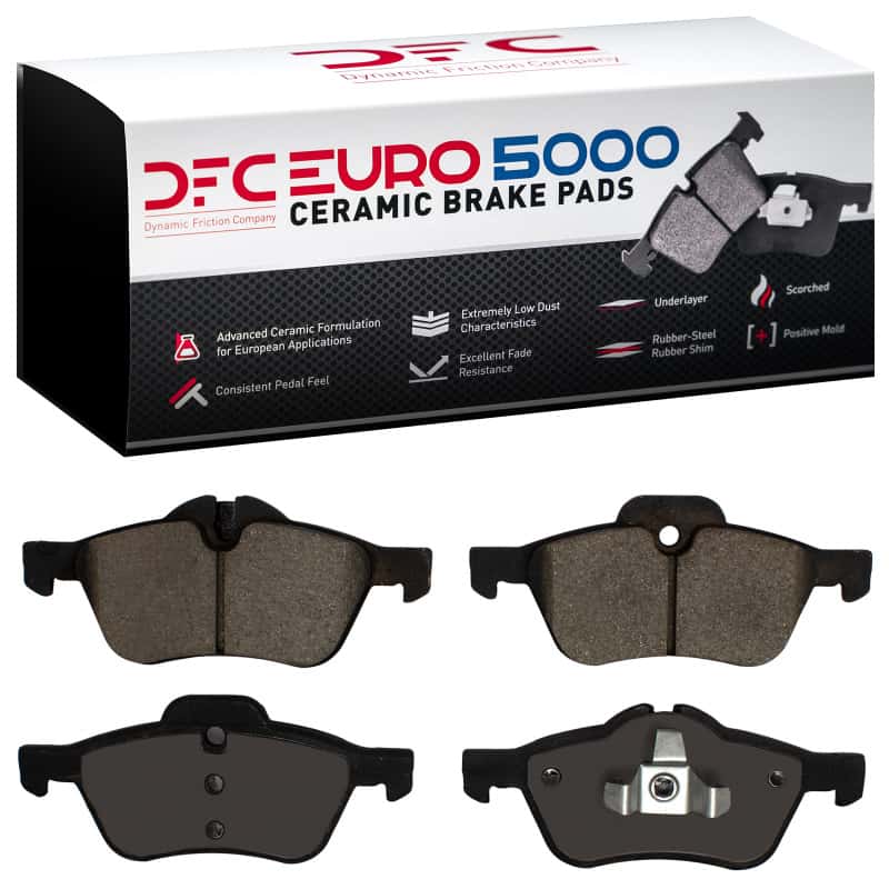 DFC — DFC 02-08 Mini Cooper (Excl Clubman) Front Euro 5000 Ceramic Brake Pads
DFC Brake Pad Set - view 1