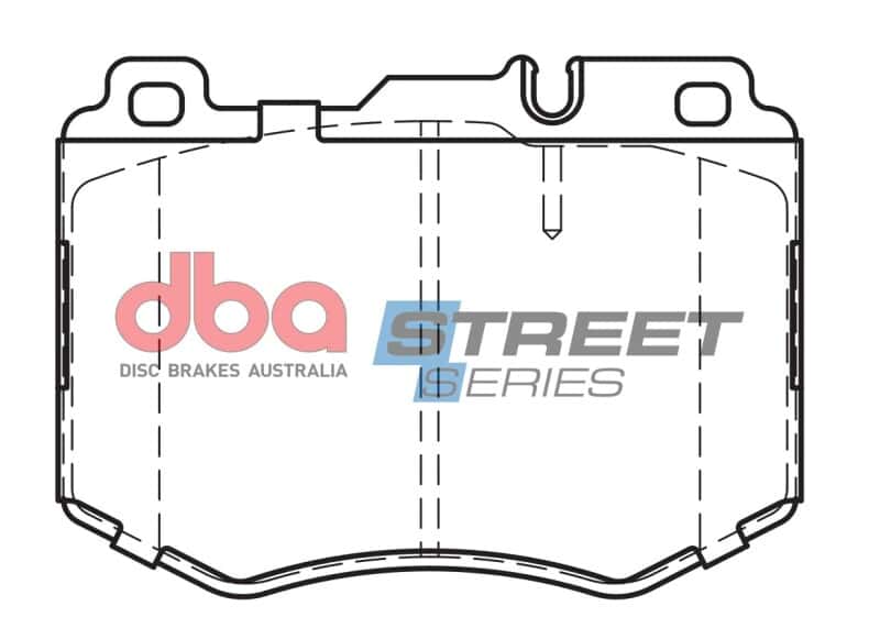 DBA — DBA 17-19 Mercedes-Benz E300 (Excl AMG Exterior Package) Street Series Front Brake Pads
Brake Pad - view 2