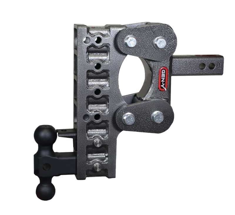 GEN-Y Hitch — Gen-Y The Boss Torsion-Flex 2in Shank 10in Drop 10K Hitch w/GH-031 Dual-Ball/GH-032 Pintle Lock
Drop Hitch - view 3