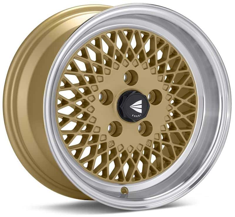 Enkei — Enkei92 Classic Line 15x7 38mm Offset 4x100 Bolt Pattern Gold Wheel - view 2