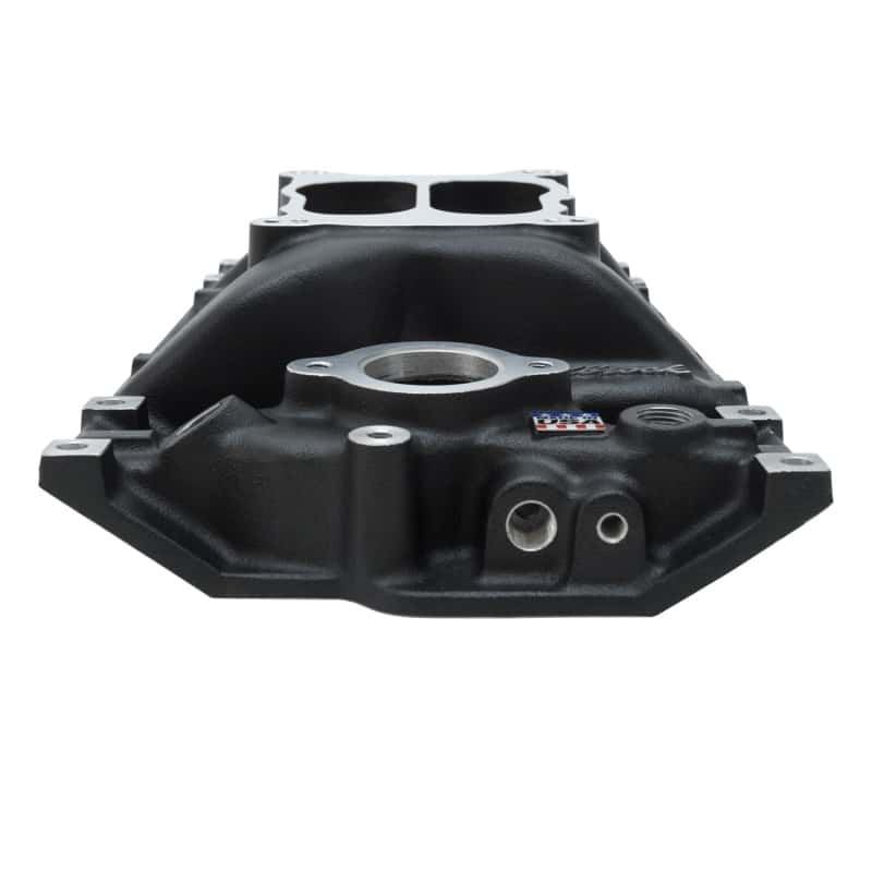 Edelbrock — Edelbrock Intake SBC Performer Vortec Black
MANIFOLD - view 13