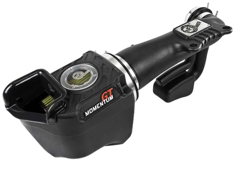 aFe — aFe Momentum GT Pro GUARD 7 Cold Air Intake System 12-18 Jeep Wrangler JK V6 3.6L
Momentum GT Intake - view 1