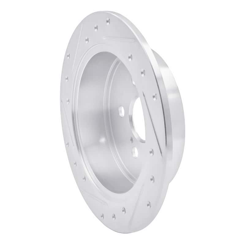 R1 Concepts — R1 00-10 Pontiac Vibe Rear Right Drilled & Slotted Silver Brake Rotor
R1 Brake Rotor Drill - view 4