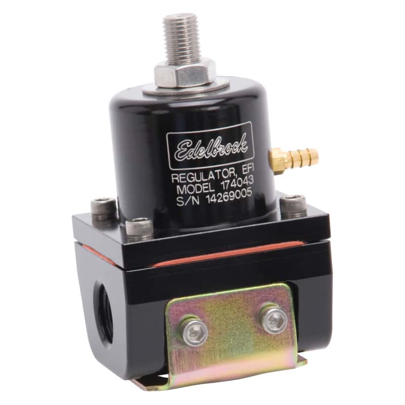 Edelbrock — Edelbrock Fuel Pressure Regulator EFI 180 GPH 35-90 PSI -6 In/Out -6 Return Black
PUMPS - view 8