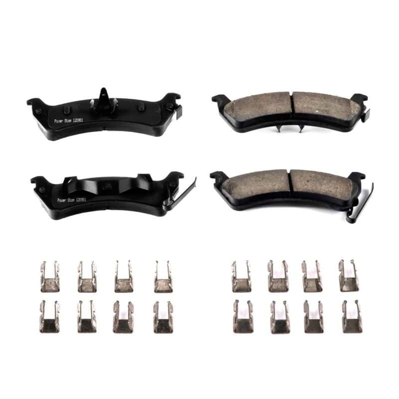 PowerStop — Power Stop 94-98 Jeep Grand Cherokee Rear Z17 Evolution Ceramic Brake Pads w/Hardware
Z17 Brake Pads - view 1