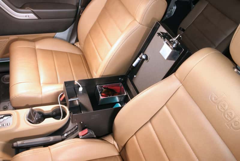Tuffy Products — Tuffy 2011+ Jk Rear Security Console Blk- For - view 4