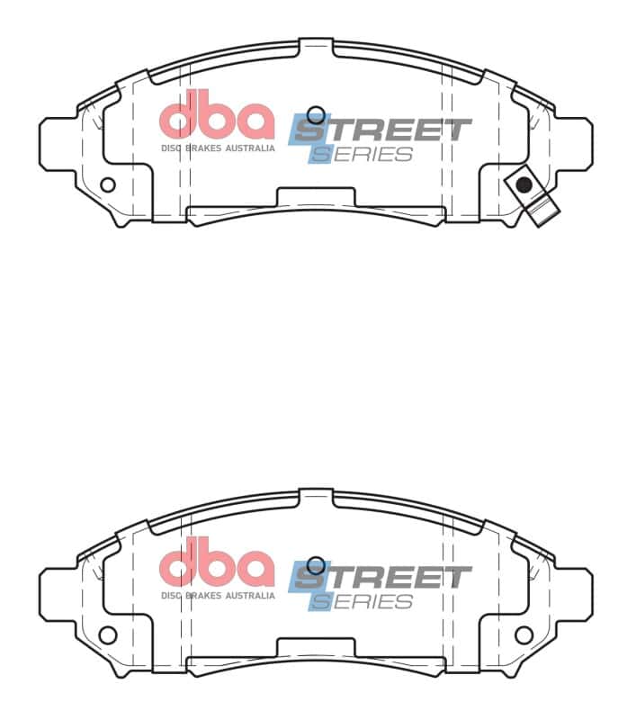 DBA — DBA 04-12 Nissan Pathfinder Street Series Front Brake Pads
Brake Pad - view 1