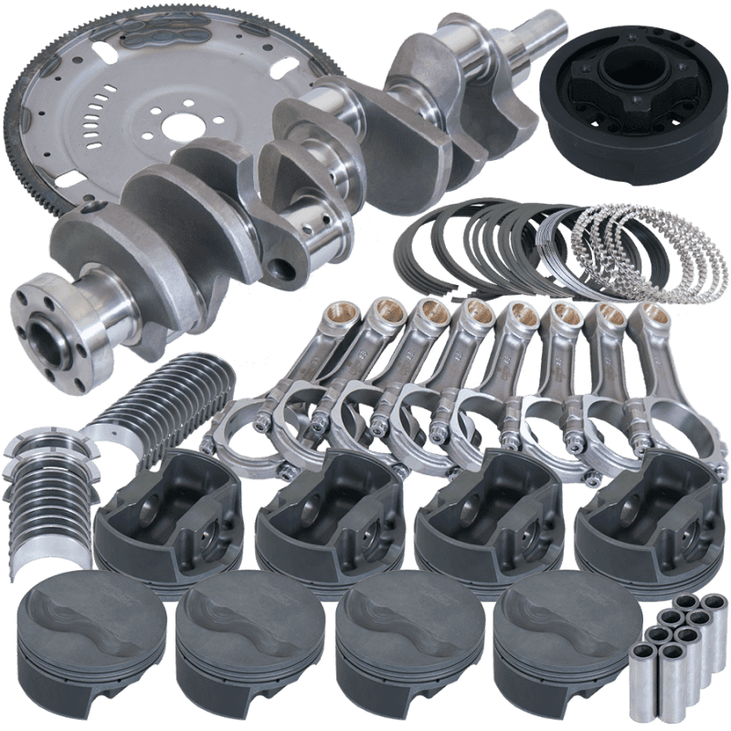Eagle — Eagle Ford 302 V-Rib Belt 164 Tooth Flexplate Balanced Rotating Assembly - 5.400in I-Beam +.060 Bore
Bal Str & Strip Assy - view 1