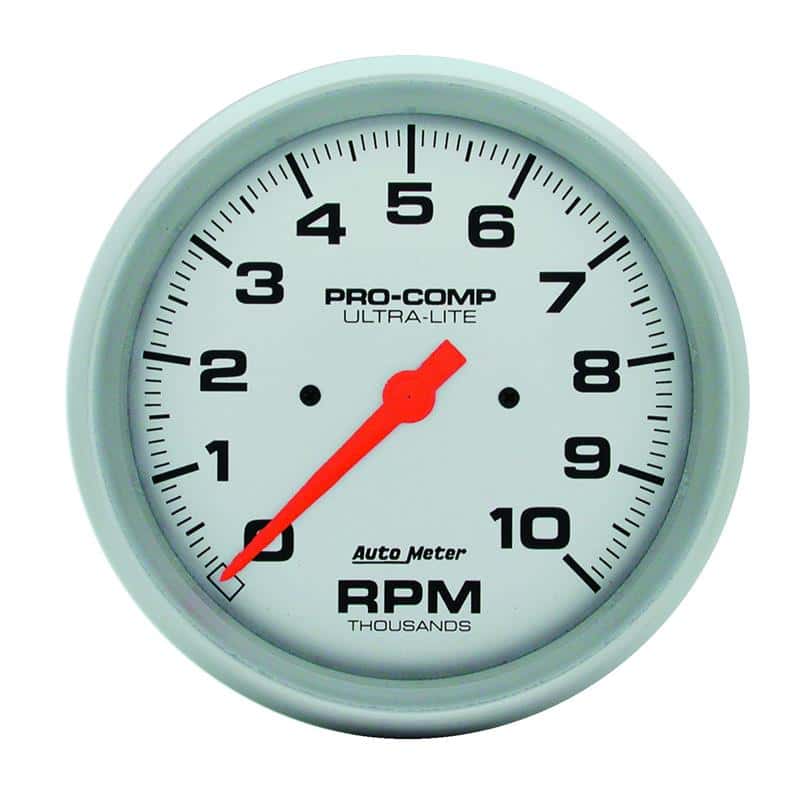 AutoMeter — Autometer Ultra-Lite 5 inch 10K RPM In Dash Tach
5" TACH, 10,000 RPM, - view 1