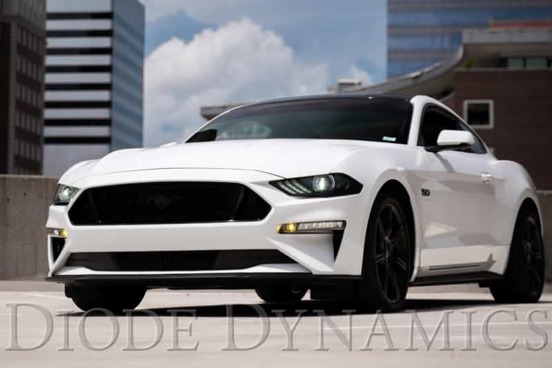 Diode Dynamics — Diode Dynamics Elite Series Combination Fog Lamp for 18-21 Ford Mustang - Yellow (Pair) - view 4