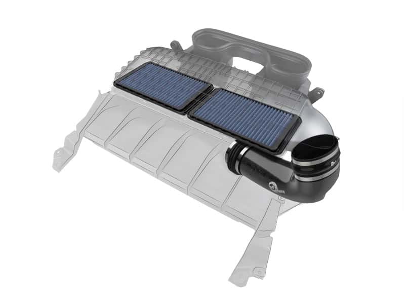 aFe — aFe Super Stock Carbon Fiber Pro 5R Induction System 2021 RAM 1500 TRX V8-6.2L SC
Super Stock Intake - view 1