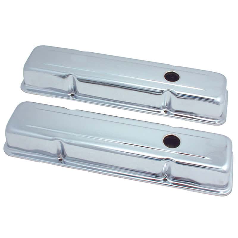 Spectre — Spectre SB Chevy Short Valve Cover Set - Chrome - view 2