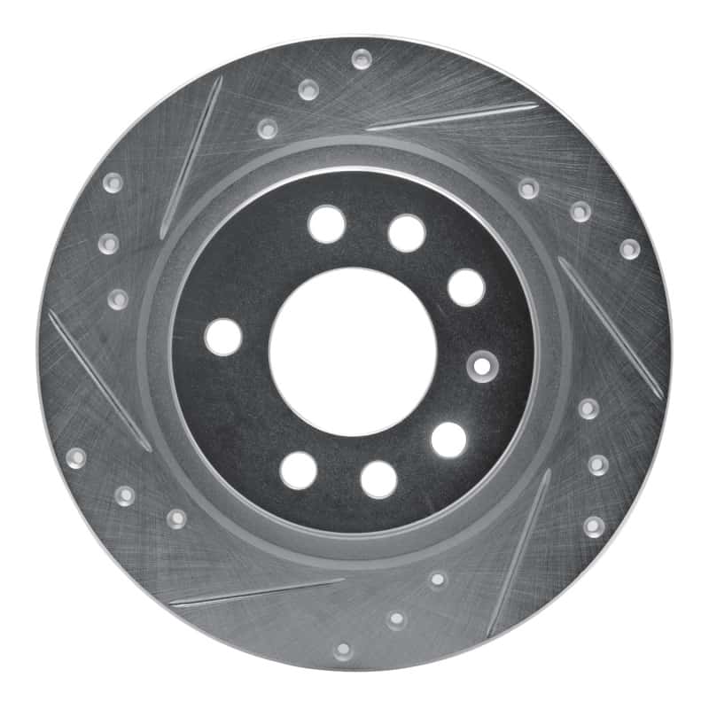 R1 Concepts — R1 06-10 Pontiac SOLSTICE Rear Left Drilled & Slotted Silver Brake Rotor
R1 Brake Rotor Drill - view 1