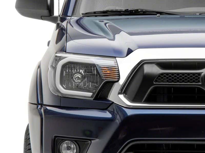 Raxiom — Raxiom 12-15 Toyota Tacoma Axial Series Headlights w/ LED Bar- Blk Housing (Clear Lens)
Headlights - view 7