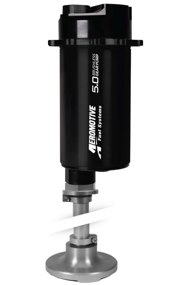 Aeromotive — Aeromotive Brushless Spur Gear Fuel Pump w/TVS Controller - Universal - In-Tank - 5gpm - view 1