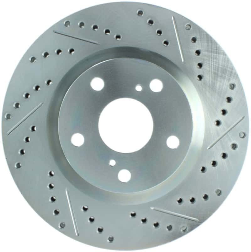 Stoptech — StopTech Select Sport 11-16 Toyota Avalon/ 11-17 Camry SportStop Slotted & Drilled Left Front Rotor
Drill/Slotted Rotor - view 1