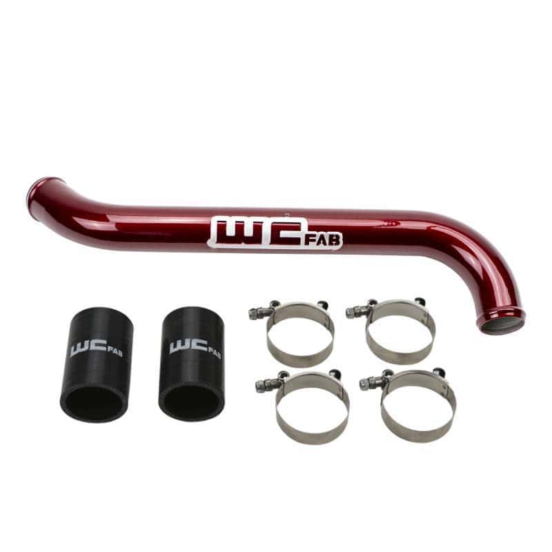 Wehrli — Wehrli 11-16 Chevrolet 6.6L LML Duramax Upper Coolant Pipe - WCFab Grey
Clnt pipe 11-16 GRY - view 2
