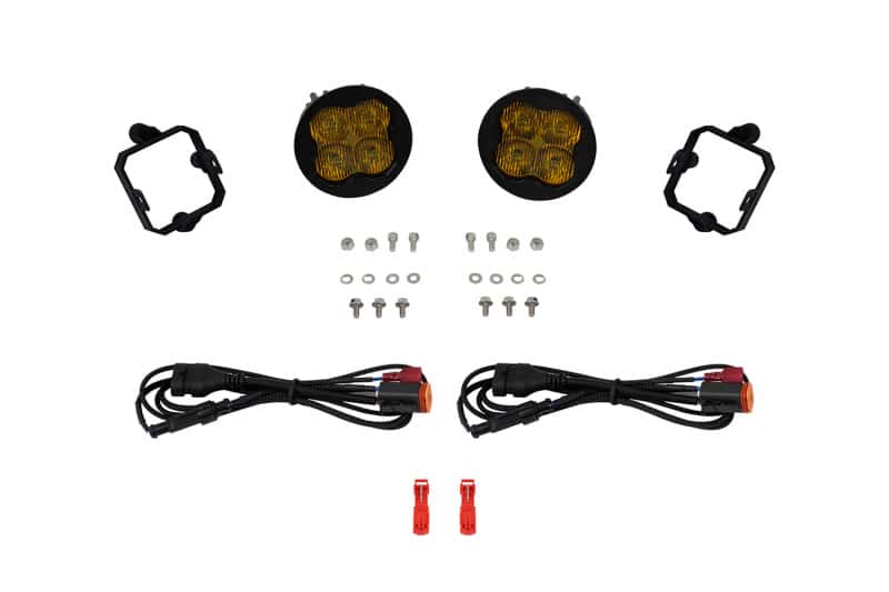 Diode Dynamics — Diode Dynamics 05-07 Nissan Armada / 04-15 Titan SS3 Sport Type NO Fog Light Kit - Yellow SAE - view 1