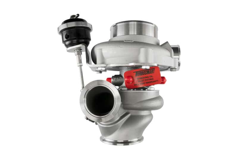 Turbosmart — Turbosmart Water Cooled 6262 V-Band Inlet/Outlet A/R 0.82 IWG75 Wastegate TS-2 Turbocharger
Turbocharger - view 3