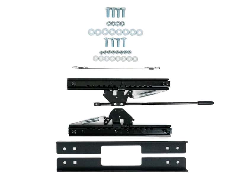 PRP Seats — PRP Universal Slider with Angle Mount Kit - Black - view 1